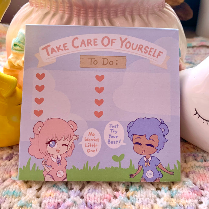 Take Care of Yourself Notepad